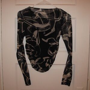 & OTHER STORIES Semi-Sheer Top with Tank